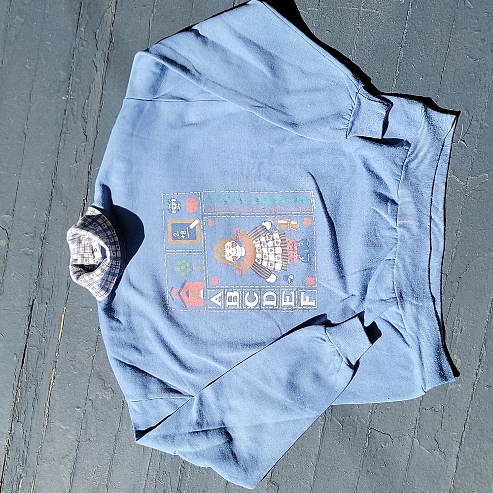 Vintage Teacher Sweater With Turtleneck - XL